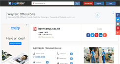 Desktop Screenshot of iteencamp.icac.hk