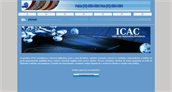 Desktop Screenshot of icac.com.br